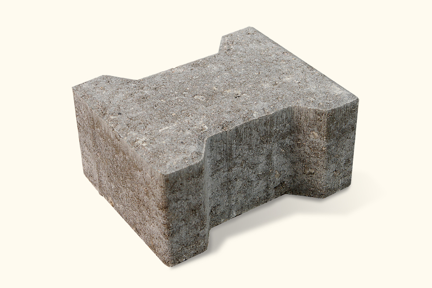 Betono mozaika industrinės trinkelės Tavr 10 200x165x100